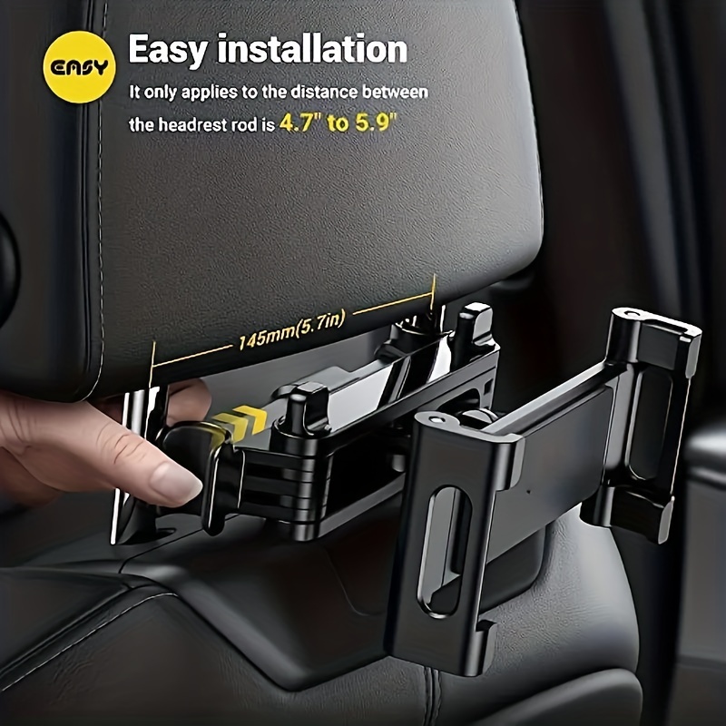 Soporte Universal para reposacabezas de asiento trasero de coche, para  Tablet PC, iPad, Xiaomi, Samsung, 7-15 pulgadas