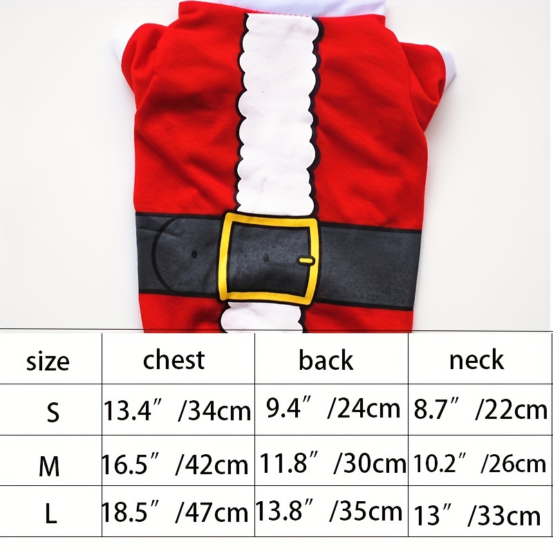 white christmas dresses Parisian Pet 'Mrs. Claus Dress' Dog & Cat Shirt – Holiday Pet Apparel main image 0