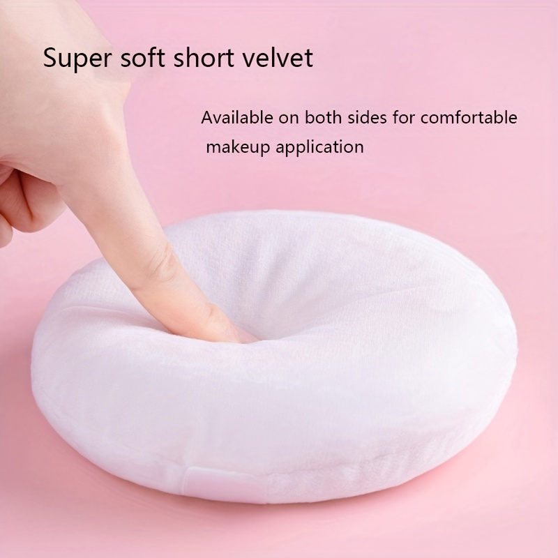 Extra Large Jumbo Powder Puff Face Body Satin Handle Dusting