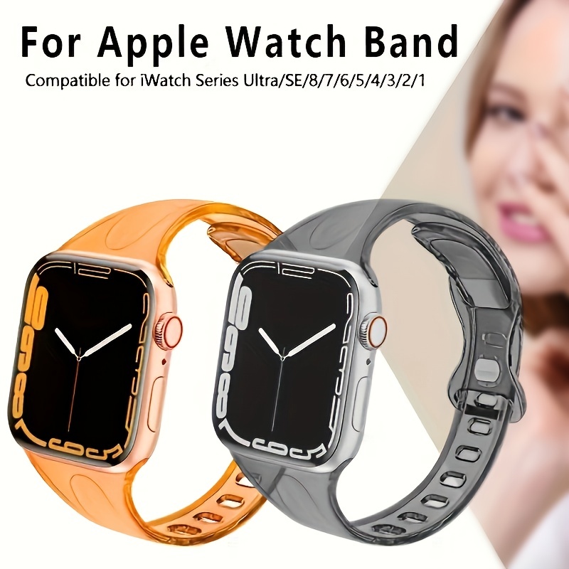 Slim Cute Bracelet for Apple Watch Series 8 7 6 5 4 Se 3 Ultra 2 Women  Steel Strap for IWatch Band 41 45mm 40 44mm 38 42mm 49mm - AliExpress