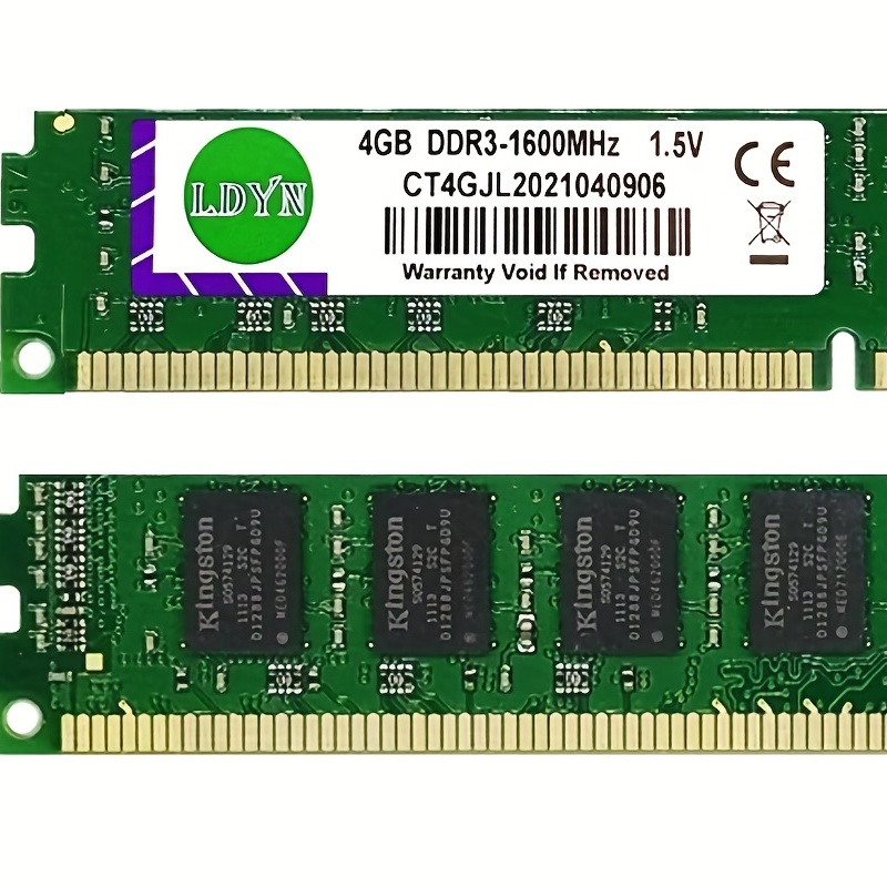 DDR2 667 MHz 2G Memory Ram for PC Laptop, Replacement Part for Old Computer  Used Computer at