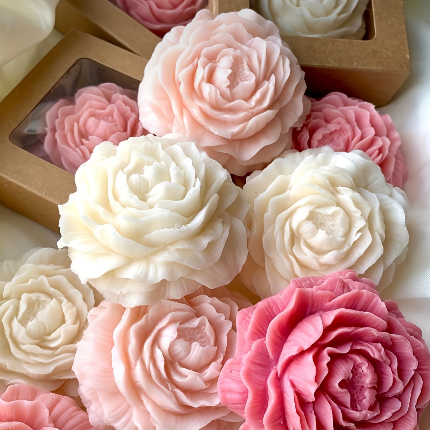 Candle Molds For Candle Making Santa Ana Flower Lucky Flower - Temu