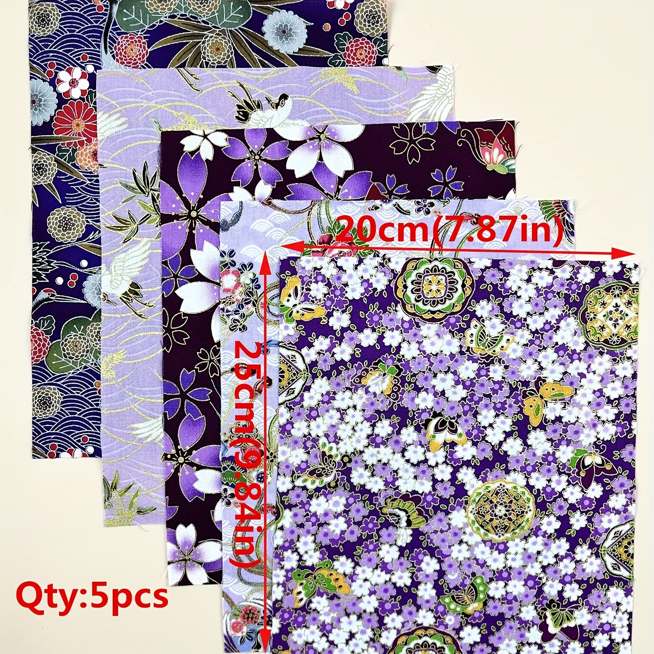 Japanese Print Fabric Yard, Japanese Fabric Prints Cloths