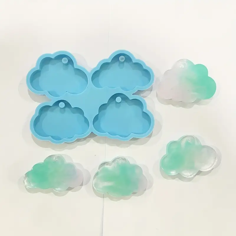 Cloud Earring Pendant Silicone Molds Jewelry Epoxy Resin - Temu