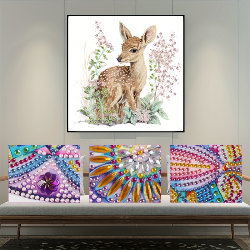 Deer Fawn Animal - 5D Diamond Painting 