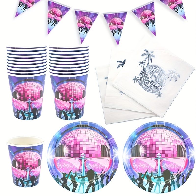 Taylor Birthday Party Decorations,Taylor Plates and Napkin + Table Cloth  Serves 20 Guest