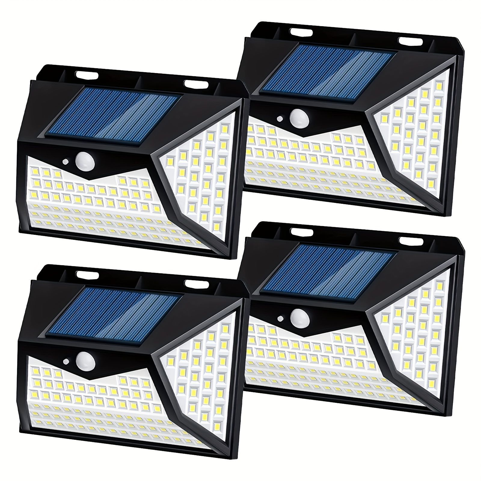 Solar Outdoor Lights, Wireless Motion Sensor Outdoor Lights, Ip65 Solar  Lights Outdoor Waterproof With 270° Wide Angle  Modes For Front Door,  Yard, Garage, Deck (118 Leds, Temu