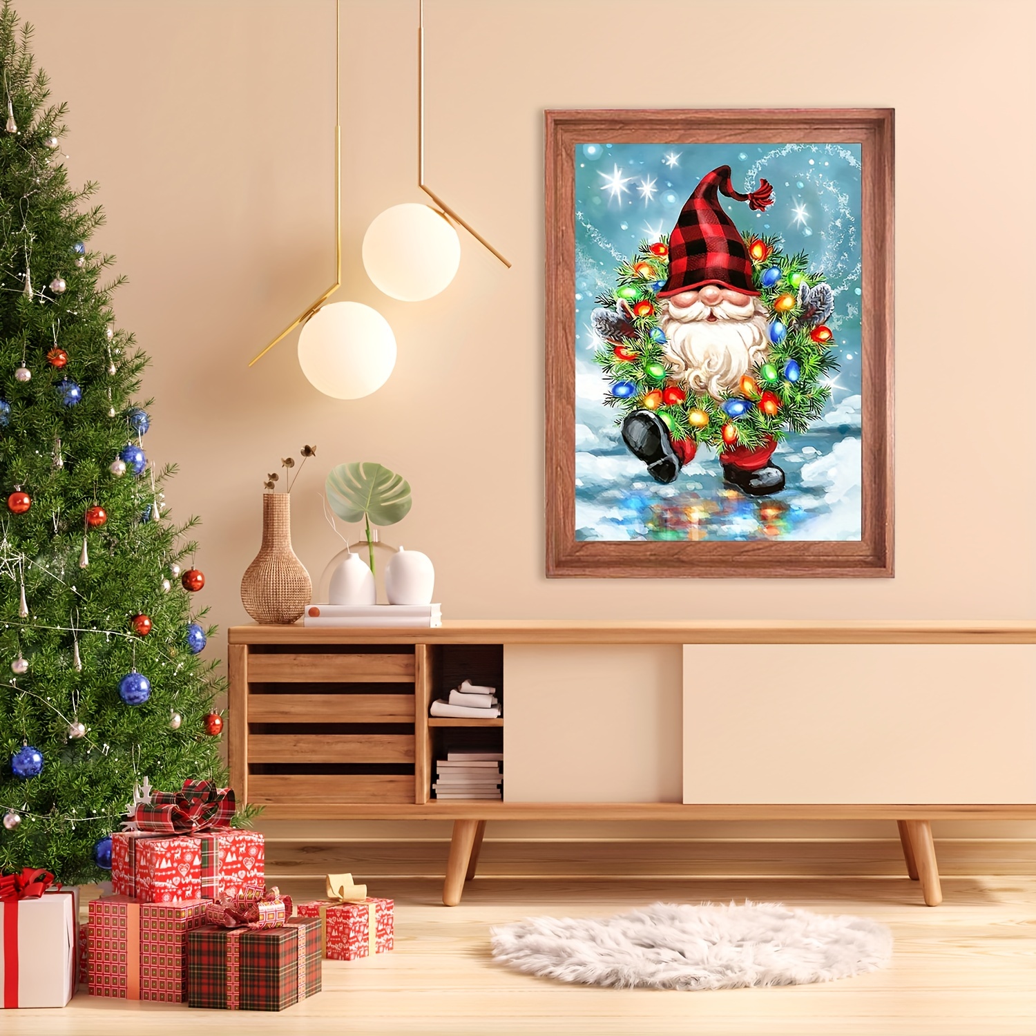Christmas Diamond Painting Kits For Adults 5d Diy Christmas - Temu