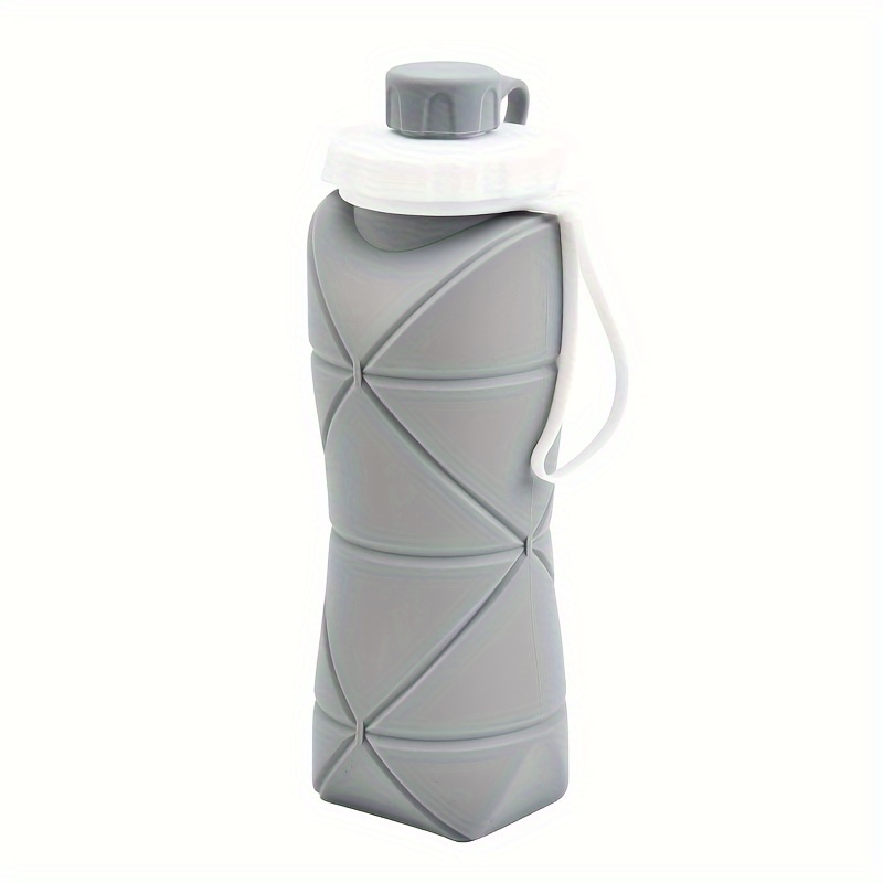 600ml Folding Silicone Water Bottle Sports Water Bottle Outdoor