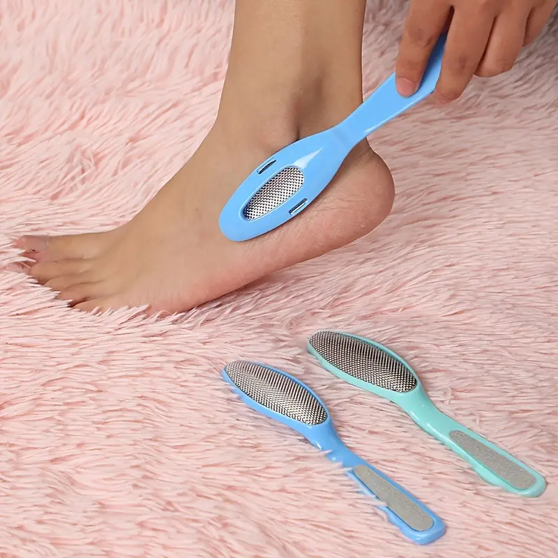 1pc Random Color Foot File, Foot Rasp, Hard Skin Remover Foot Care For Home