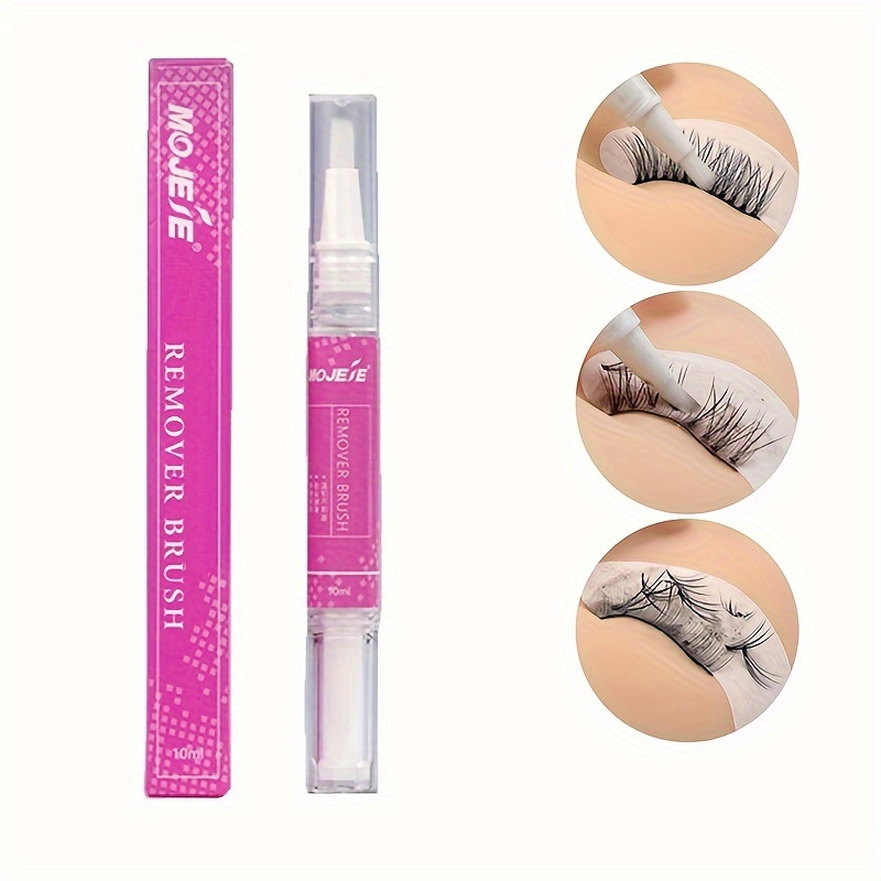 

Eyelash Extensions Glue Remover Pen 10ml/0.34oz Eyelash Extensions Remover Tool With Brush