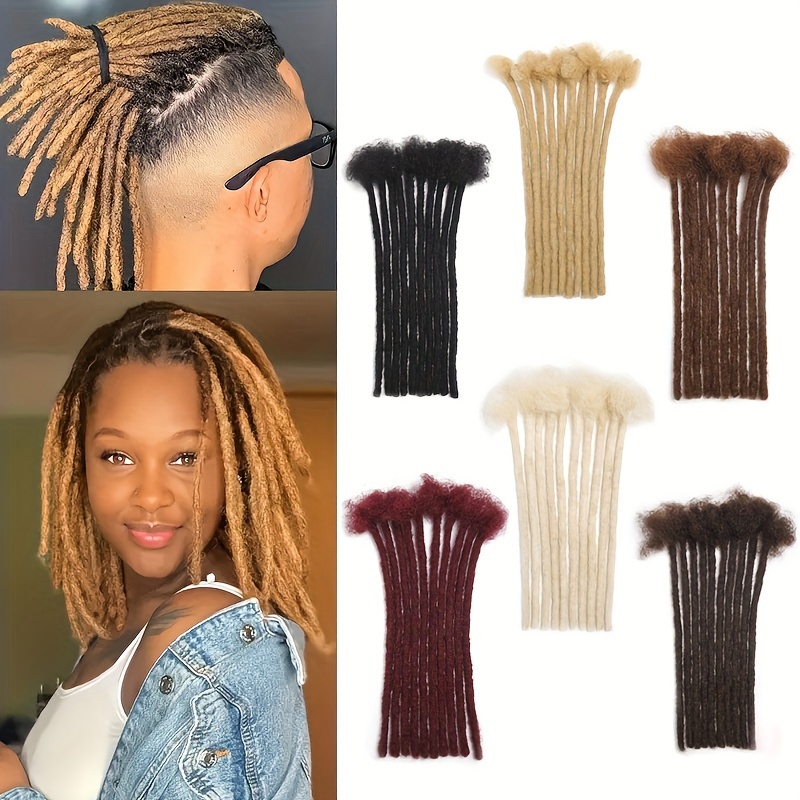 Handmade Hair Extensions Dreadlocks Crochet Braid Human Hair