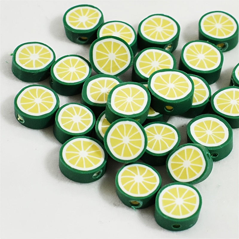 Flat Beads  Teal - Loose Lemon Crafts