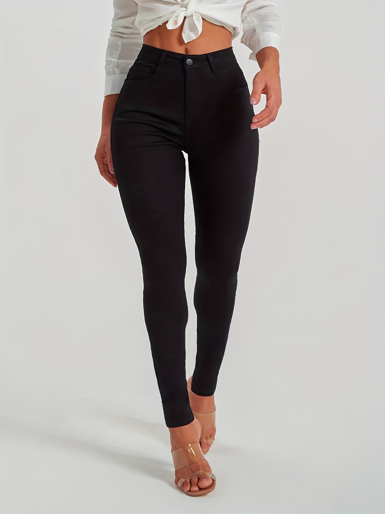 Womenswear skinny jeans figurehugging jeans skinny denim trousers Promod