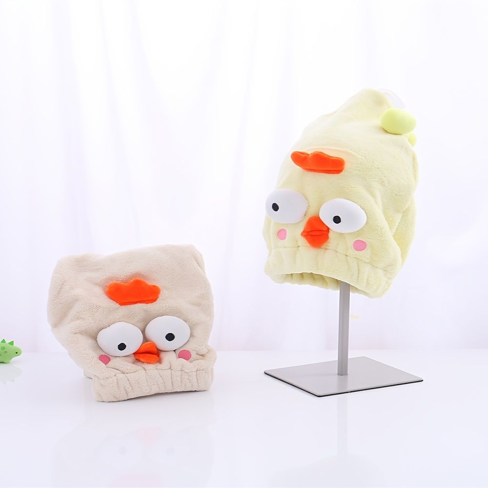 1pc Hair Drying Cap Cute And Funny Chicken Princess Hair Drying Cap With  Good Drying Effect And Easy Cleaning | Shop Now For Limited-time Deals |  Temu