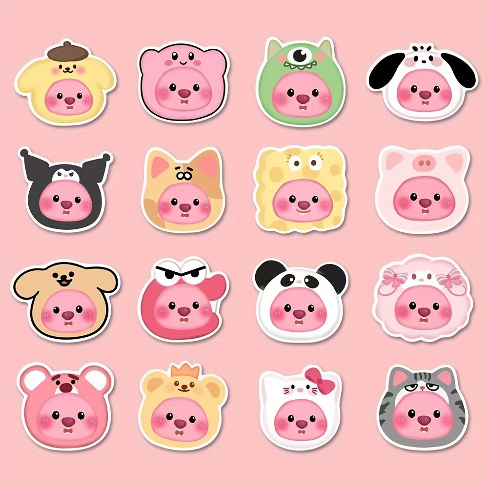 New 63 Cute Cartoon Loopy Little Beaver Stickers Cute Ruby Little