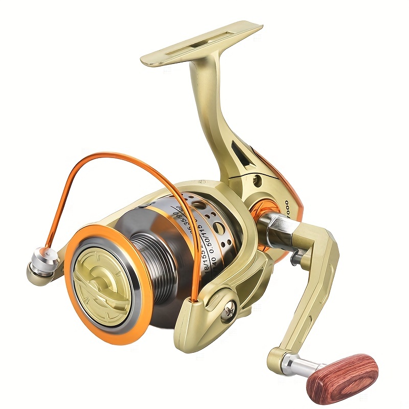 JX 2000-7000 Series Aluminum Spinning Reel, Smooth Strong Fishing Reel,  Fishing Tackle