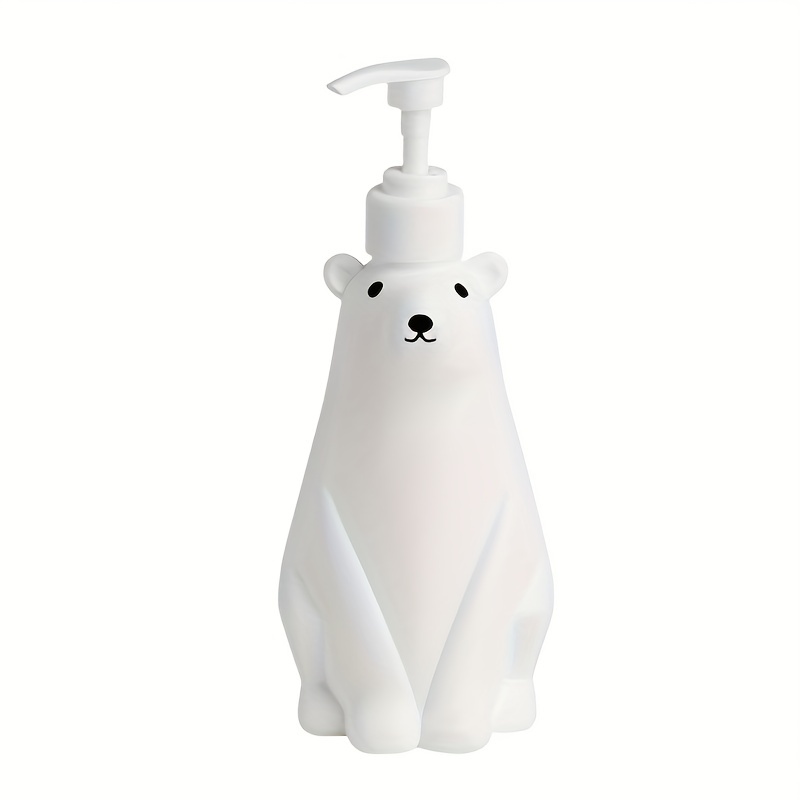 1pc Cute Bear Foaming Soap Dispenser Pump Bottle for Kitchen or