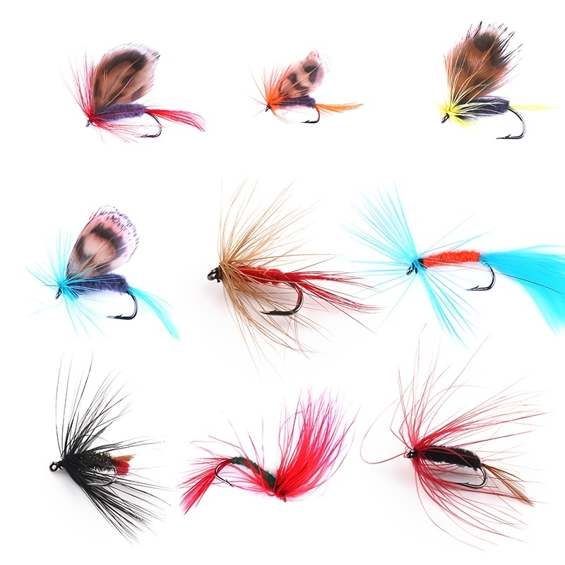 Insects Flies Fly Fishing Lures Bait High Carbon Steel Hook - Temu Canada