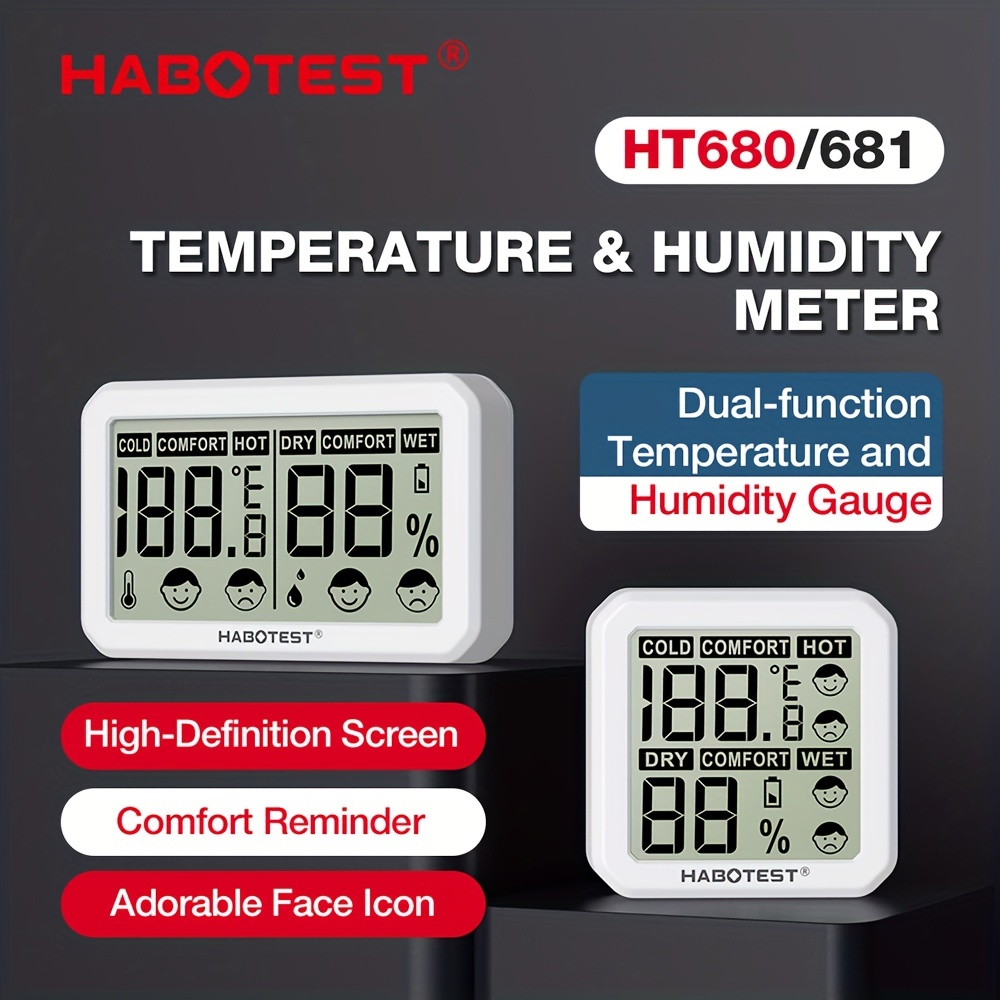 Cheap HABOTEST Mini Digital Hygrometer and Thermometer Indoor