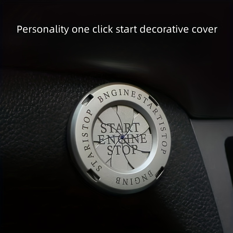 Car One-click Start Button cover Decorative Protective Cover For