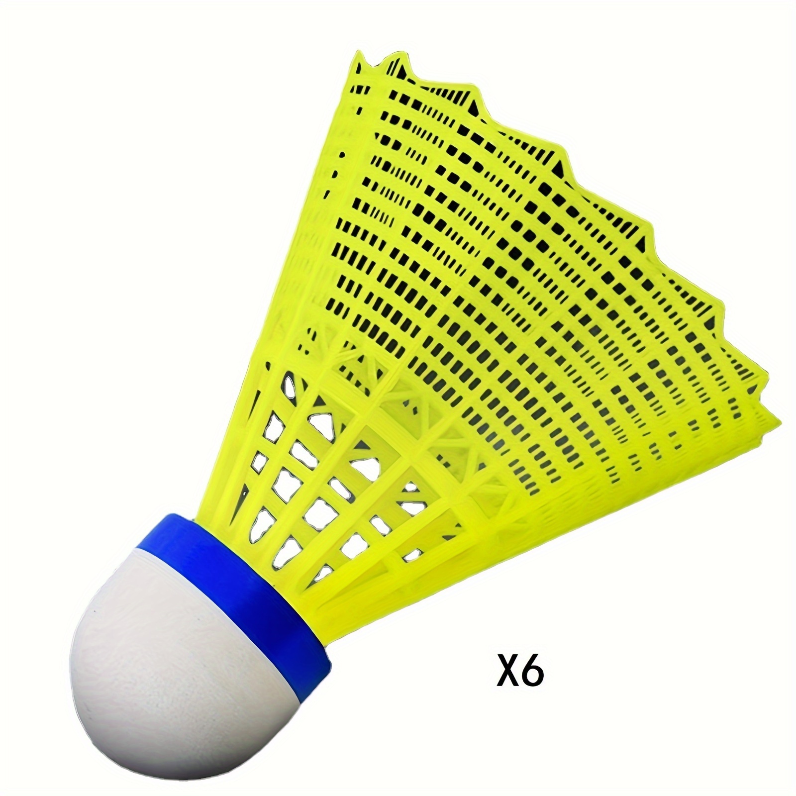 Plastic Badminton Balls High Speed Training Indoor & Outdoor Sports 12pcs
