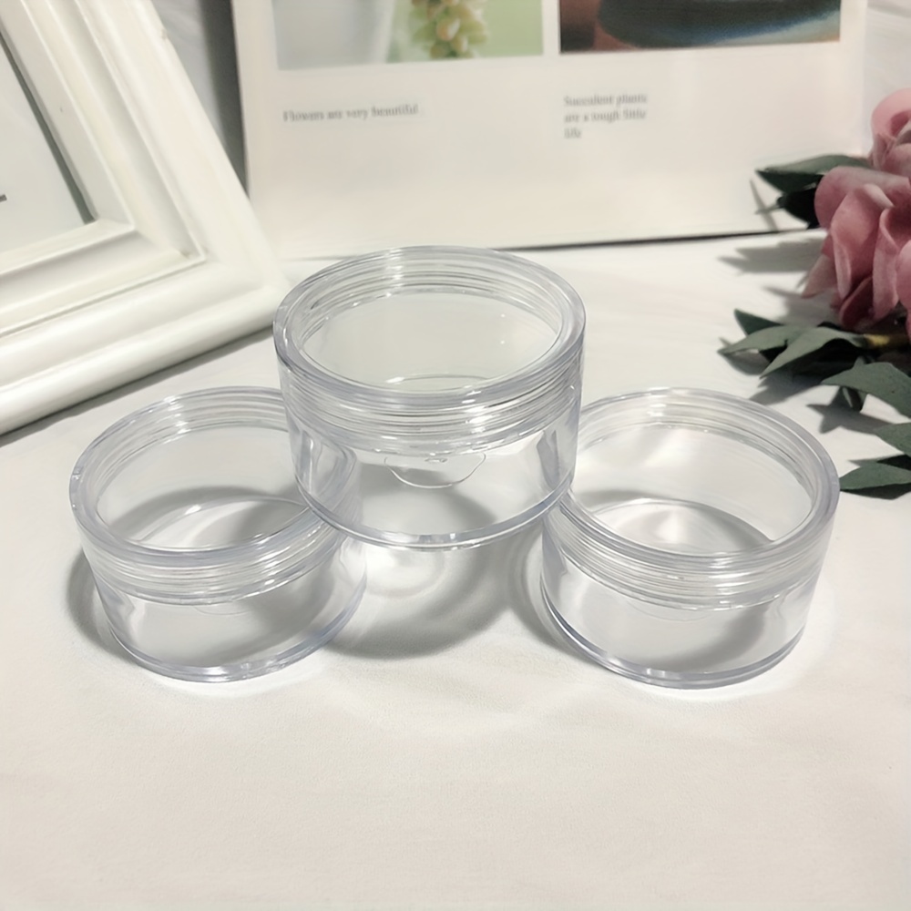 Empty Clear Cosmetic Jars Diamond shaped Mini Cosmetic - Temu