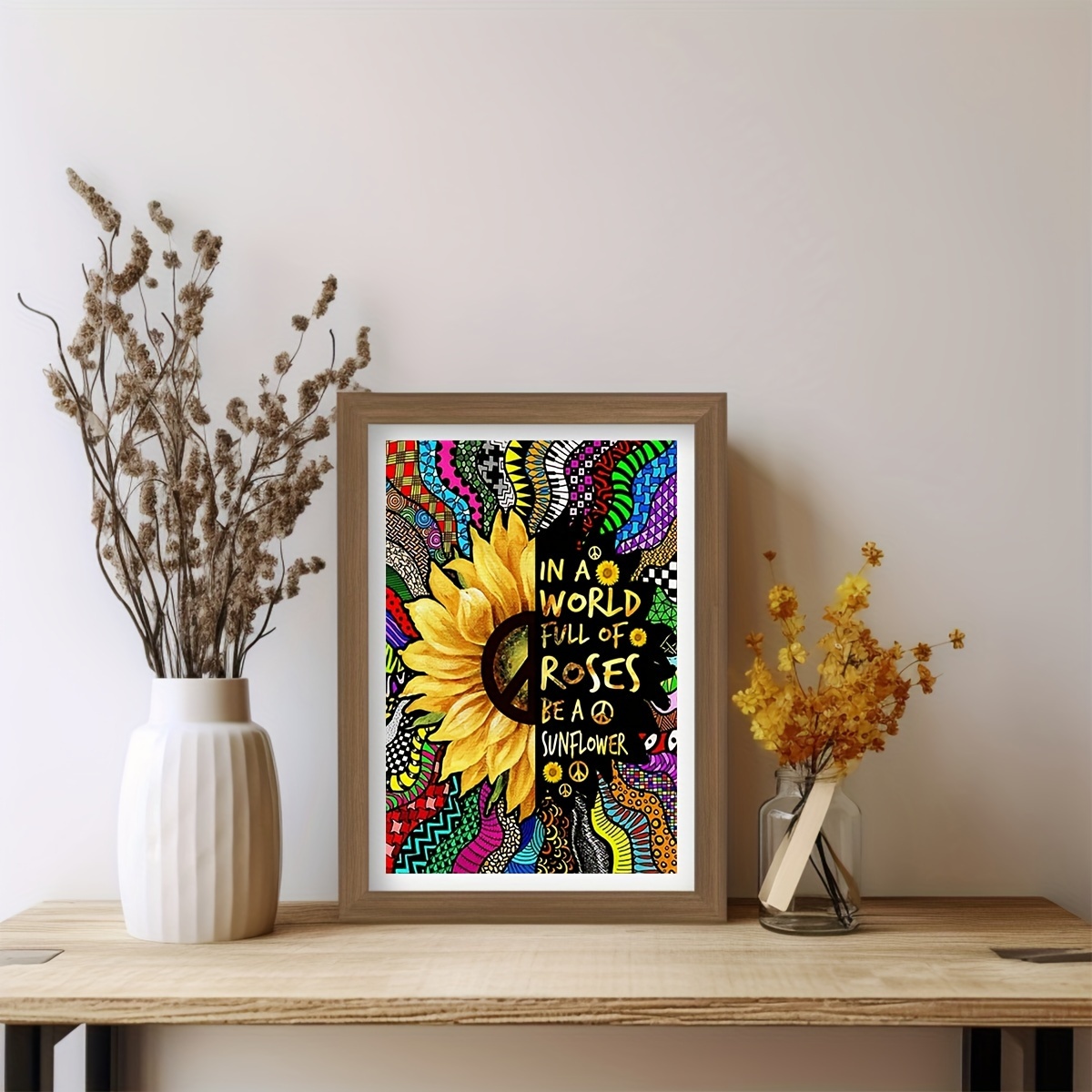 Sunflowers on the Table - Diamond Painting Kit