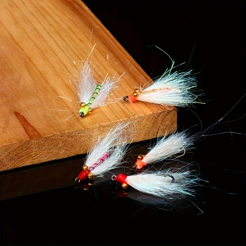 Dry Flies Bass Salmon Trouts Flies Nymph And Streamer Fly Fishing Flies Kit  Waterproof Fly Box For Trout Fly Fishing Flies(multicolor)(64pcs)
