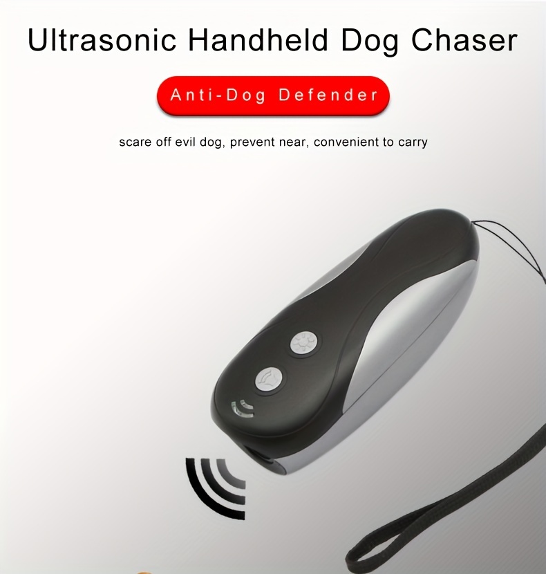 Ultrasuoni per Cani, Dispositivo ad Ultrasuoni Anti Abbaiare per Cani,  Handheld Antiabbaio per Cani Anti-abbaiare Deterrente Dispositivi di  Controllo Umano Strumento di Addestramento per Cani (Nero) : :  Prodotti per animali domestici