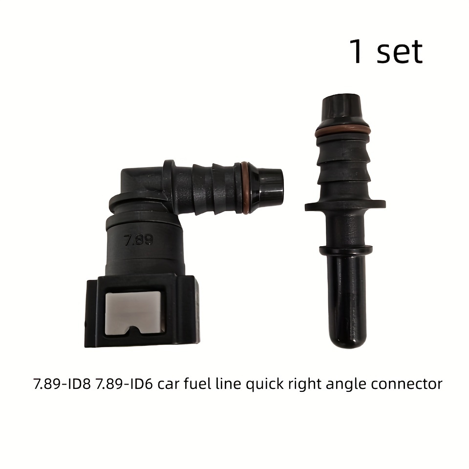 Car 7.89 Fuel Pipe Quick Connector Elbow Oil Transfer Pipe - Temu
