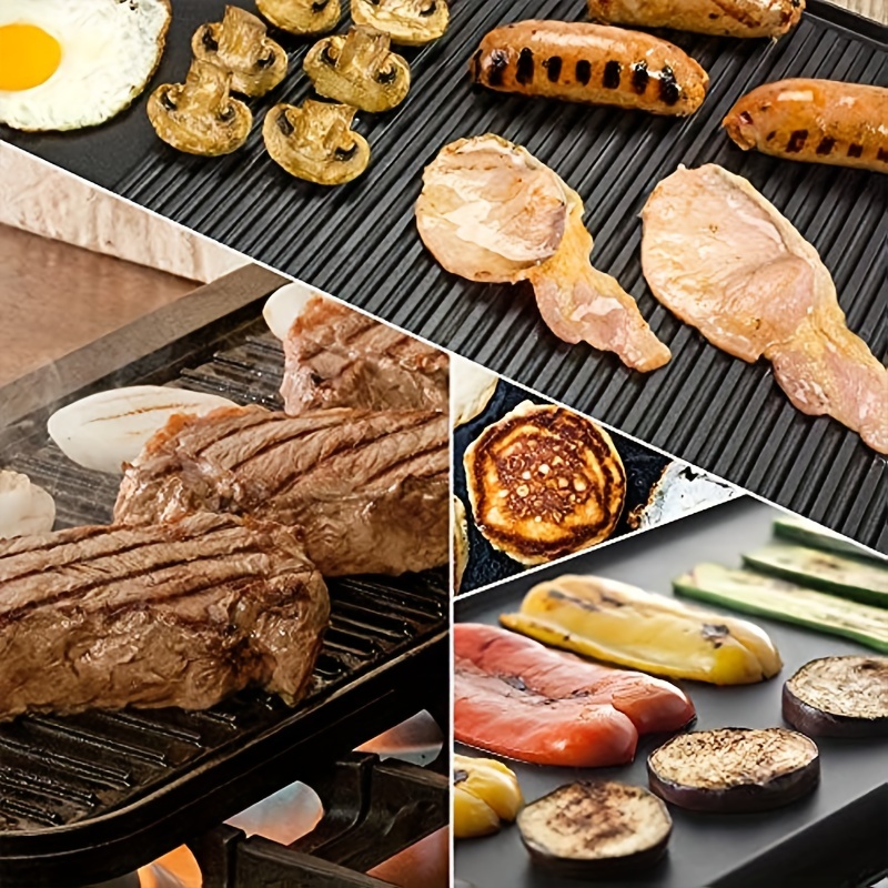 New Design Cast Iron Griddle Commercial Griddle Pressing Plate Grill Flat  Top Griddle - AliExpress