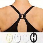 4pcs Invisible Bra Strap Clips, Non-slip Buckles Conceal Bra Straps For Braless Look, Women's Lingerie & Underwear Accessories
