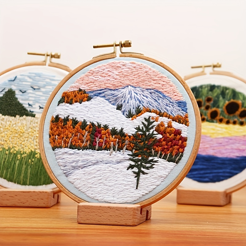 DIY Embroidery Kit Cross Stitch Kits Beginner Needlepoint Kits for Adults  Crafts for Adults Women – the best products in the Joom Geek online store
