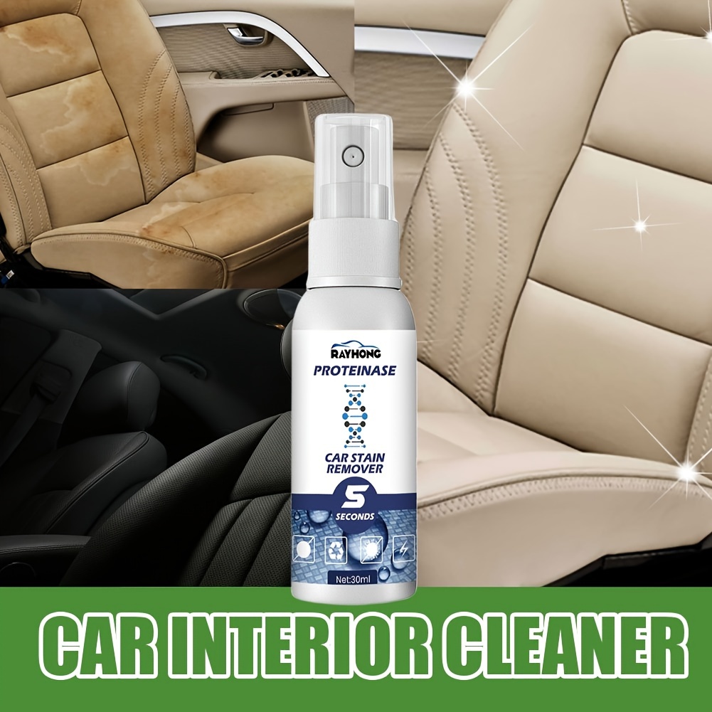 1pc Car Stain Remover, Car Interior Seat / Dashboard Quick Wash Cleaning,  Maintenance Refurbishment