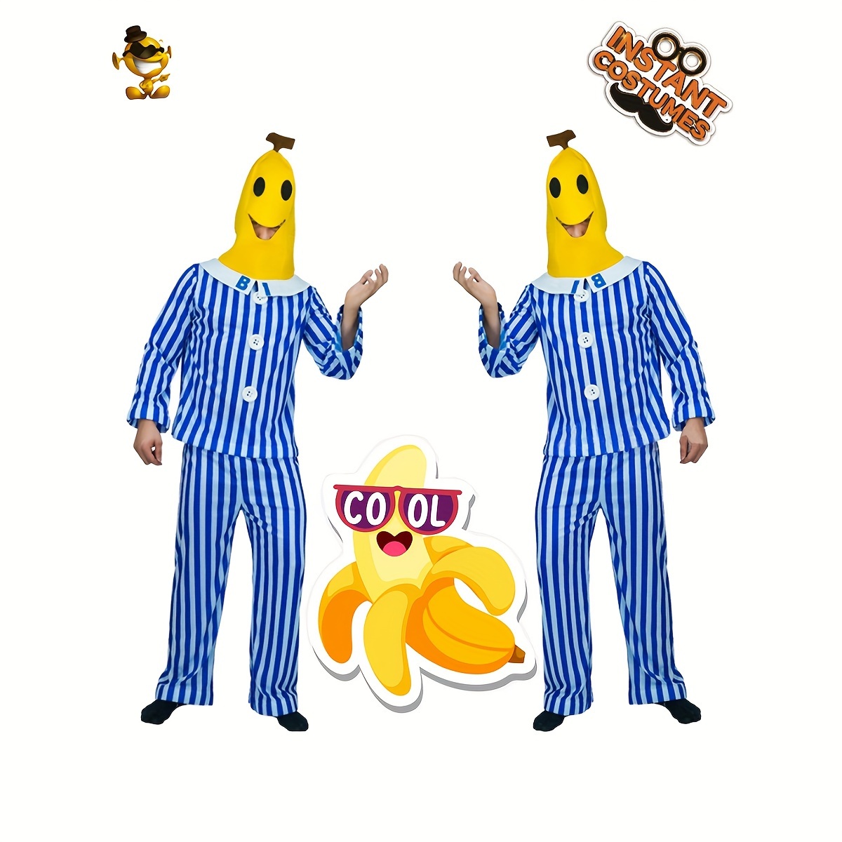 Disfraz Cosplay Plátano Enfermo Adultos Disfraz Actuación - Temu