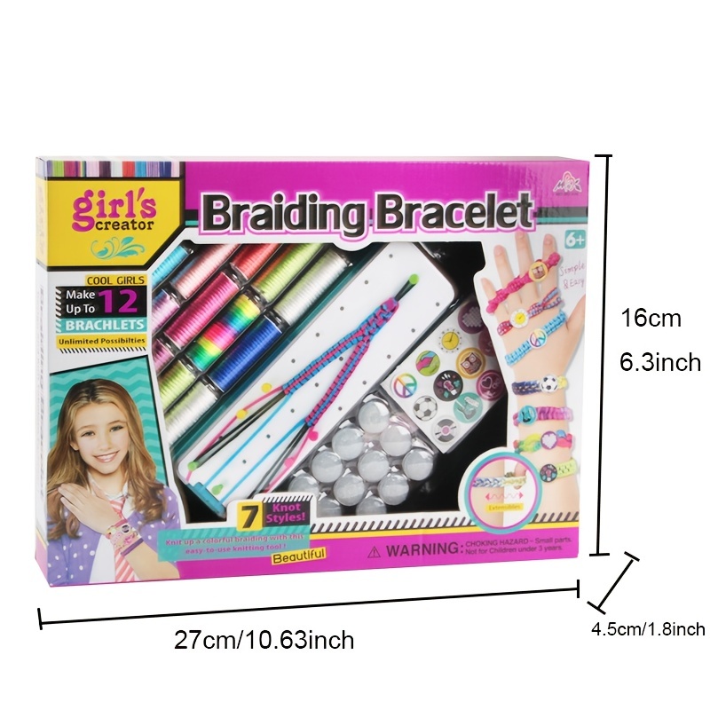 UUEMB Kit Bracelet Fille, Kit D'artisanat de Bracelet D'amitié à