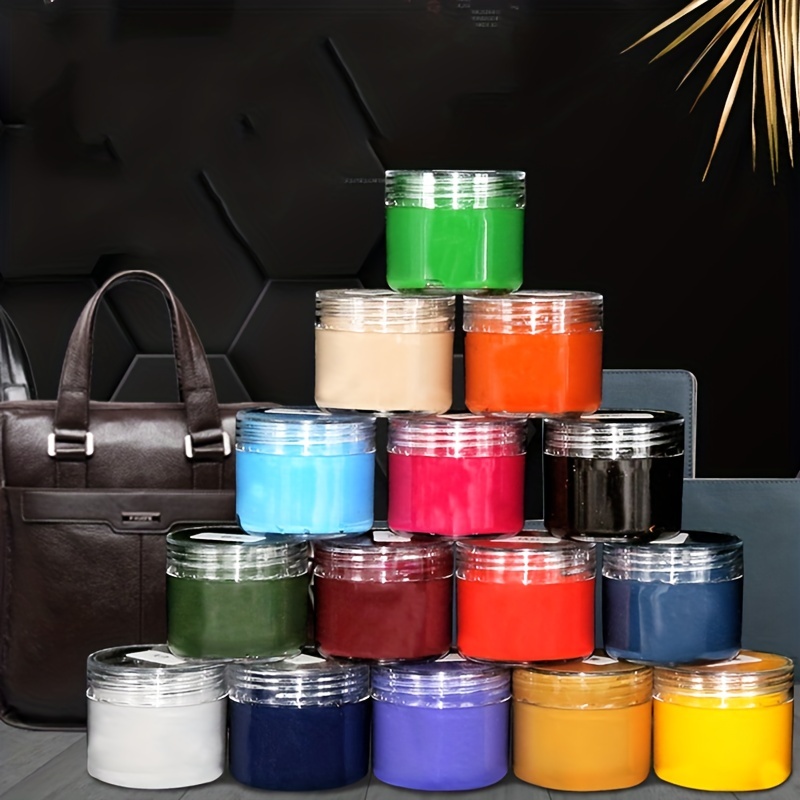 30ml Leather Dye Diy Leather Shoes Leather Goods Leather Refurbishment  Pigment Leather Toning Change Color Repair Solution