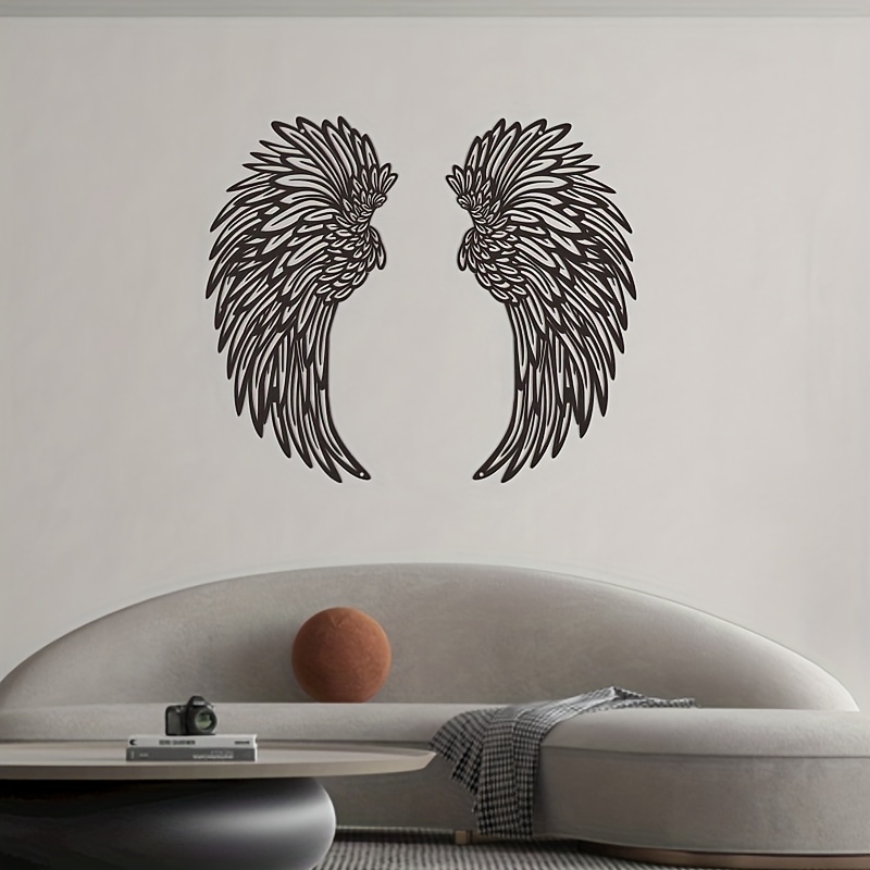 Decoración Hogar Artesanía Hierro Metal Alas Ángel - Temu