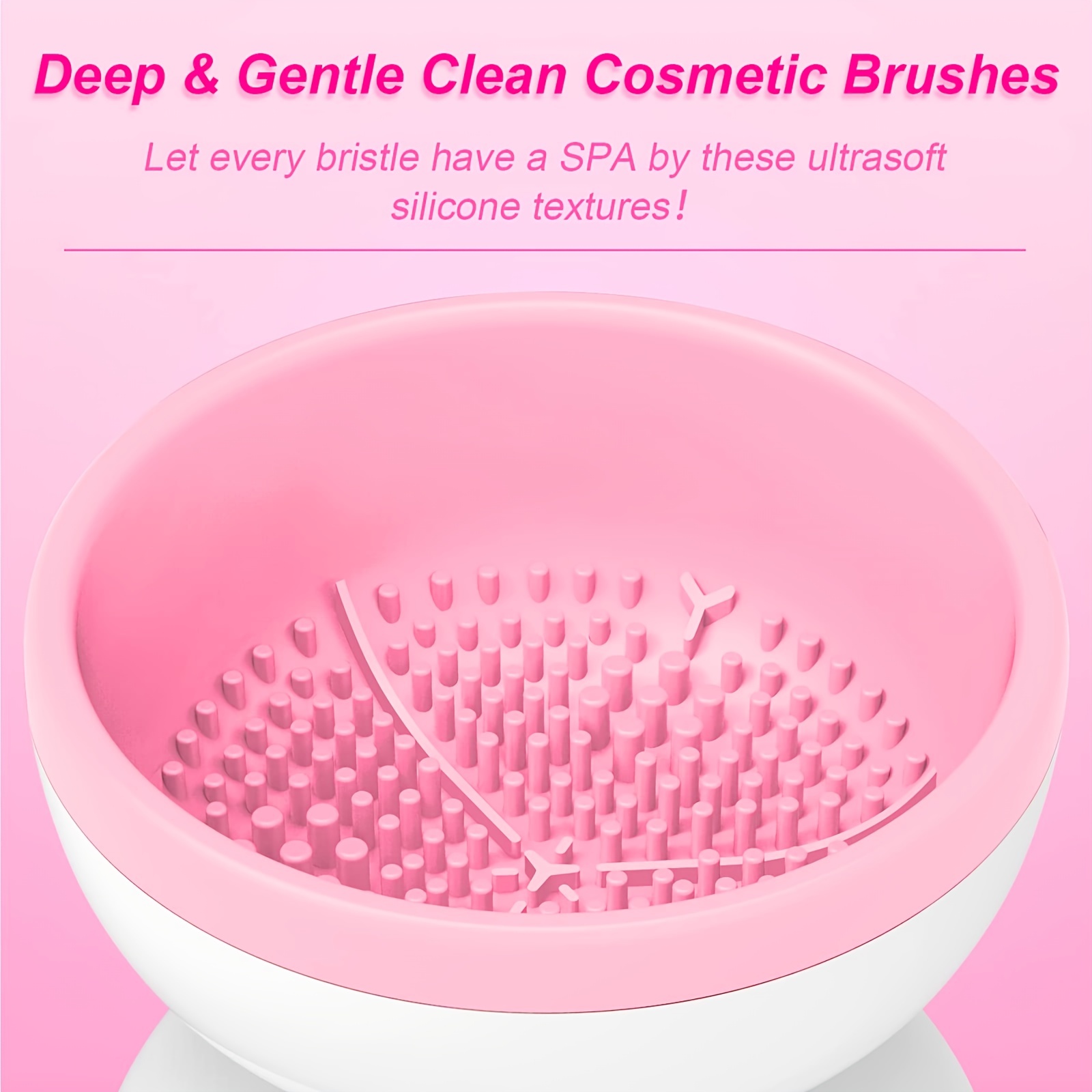 Electric Deep Clean Makeup Brush Cleaner Makeup Sponge Cleaner Machine