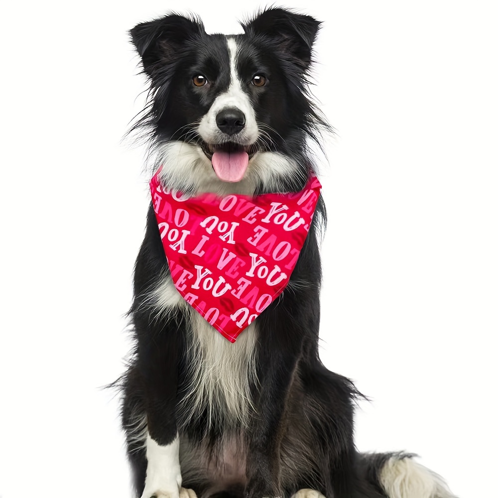 Valentines hotsell dog bandana