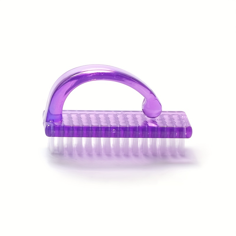 Small Finger Nail Cleaning Scrub Brushes, purple (Qty. 10 pack) *Free  Shipping*