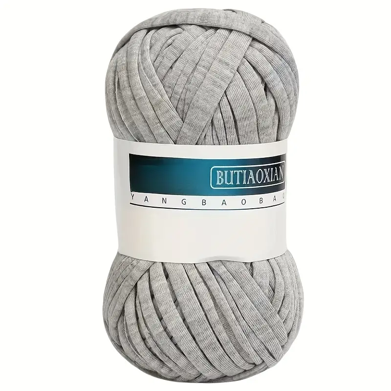 Knitting Bag DIY Hand Crochet T Shirt Yarn Cloth Fabric Strip Thread Woven  Comb