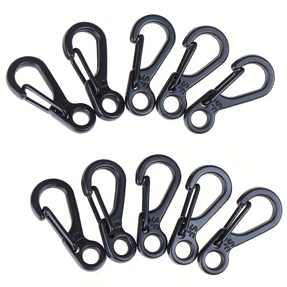 Stainless Steel Climbing Carabiner Key Chain Clip Hook Buckle