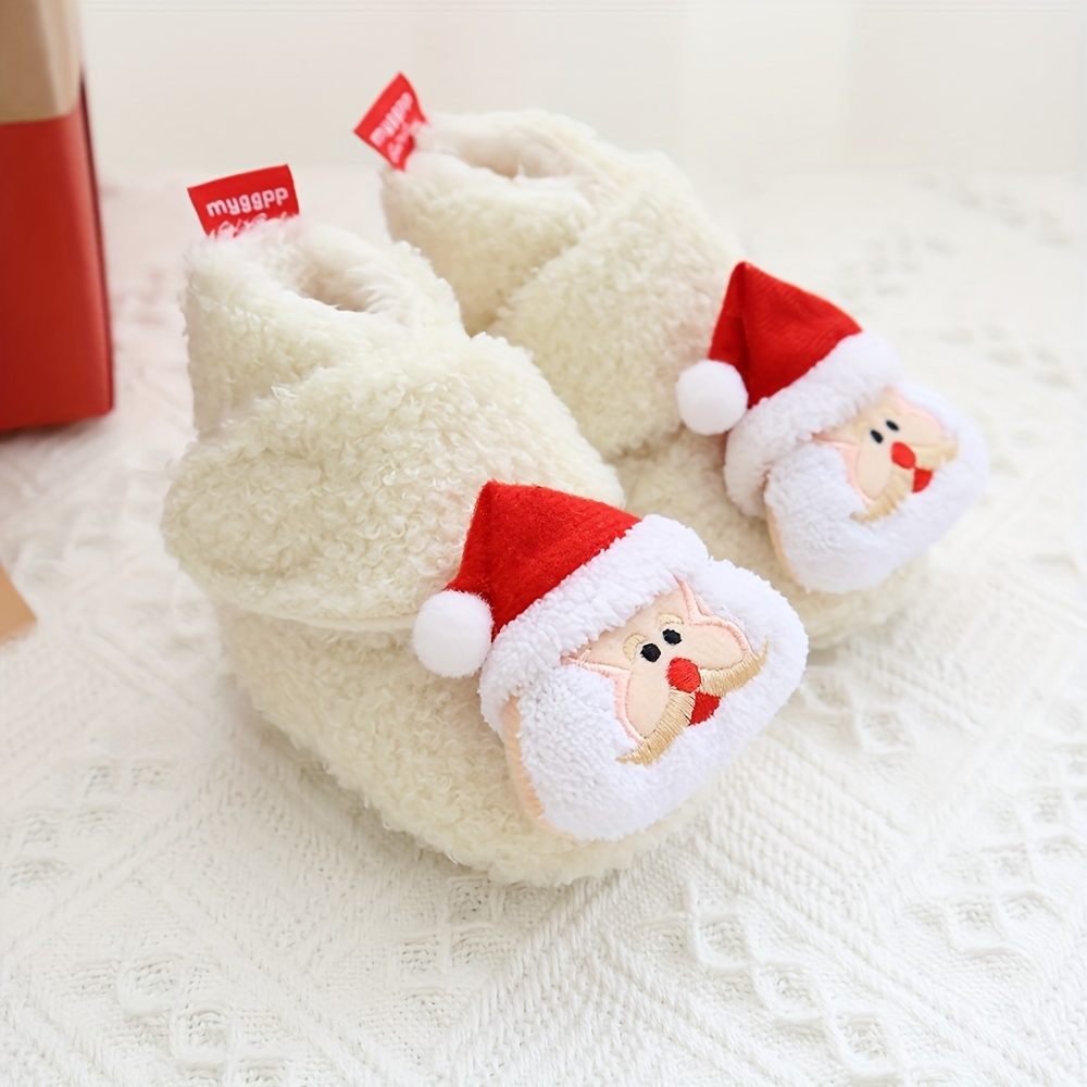 Baby santa outlet booties