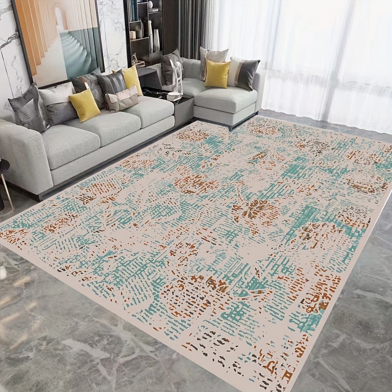 Chic Textured Design Rug Nordic Style Art Design Throw - Temu United ...