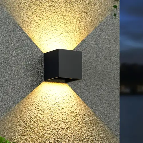Led Hard Wired Industrial Outdoor Wall Light 3000k Exterior - Temu