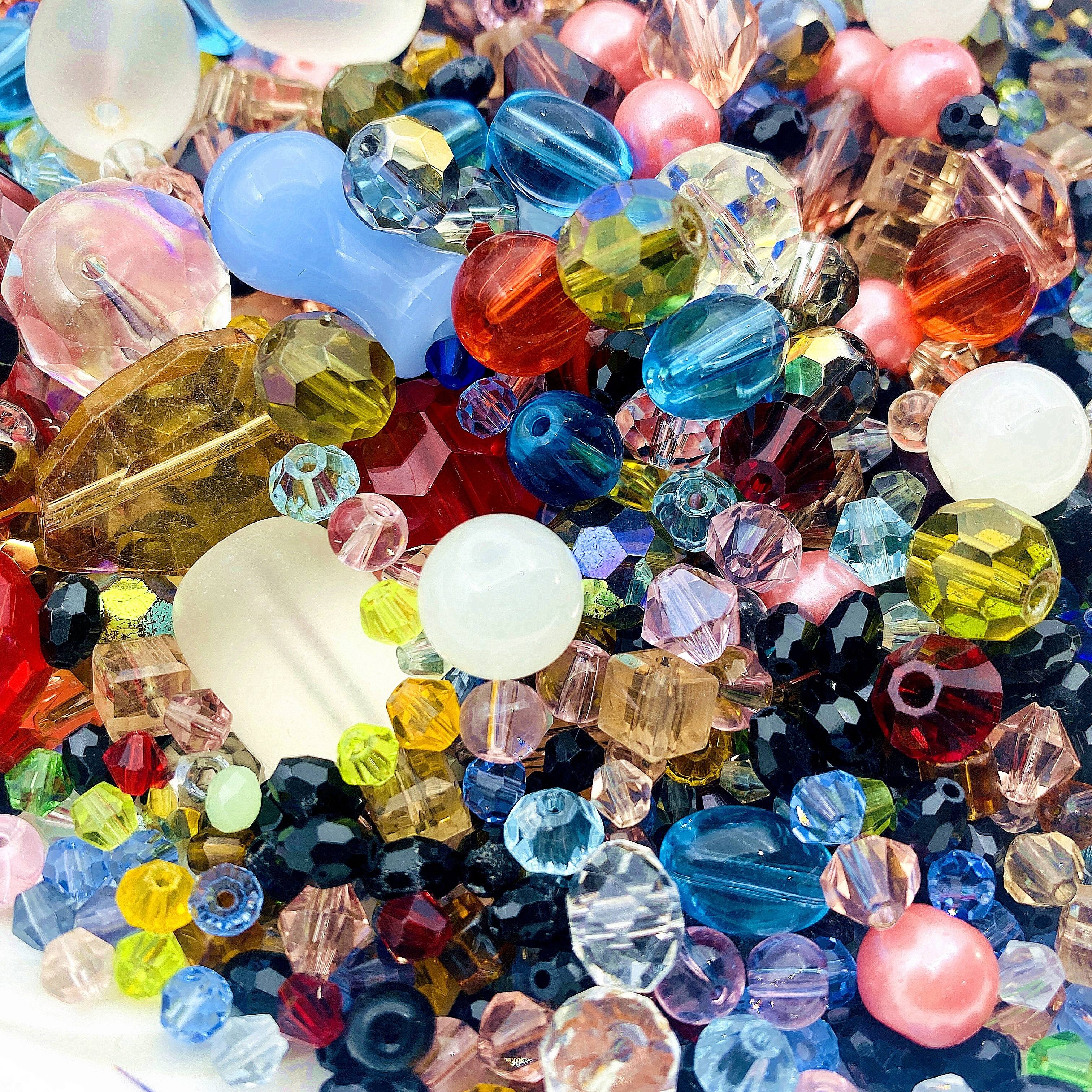 DIY Handmake Glass Crystal Beads Mixed Model Size Color Czech Glass Loose  Beads Crystal Jewelry