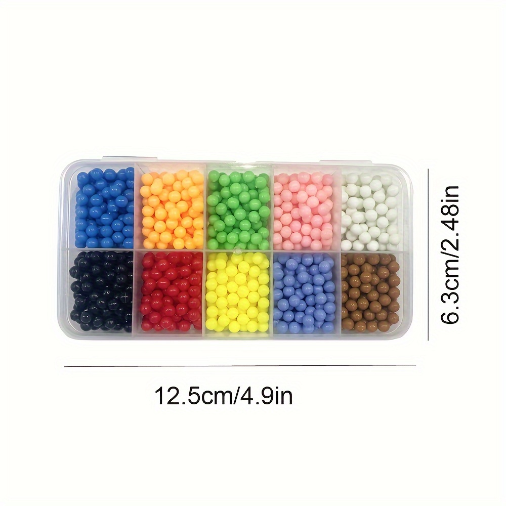 1000 Magical Water Mist Magic Beads Diy Puzzle Toys
