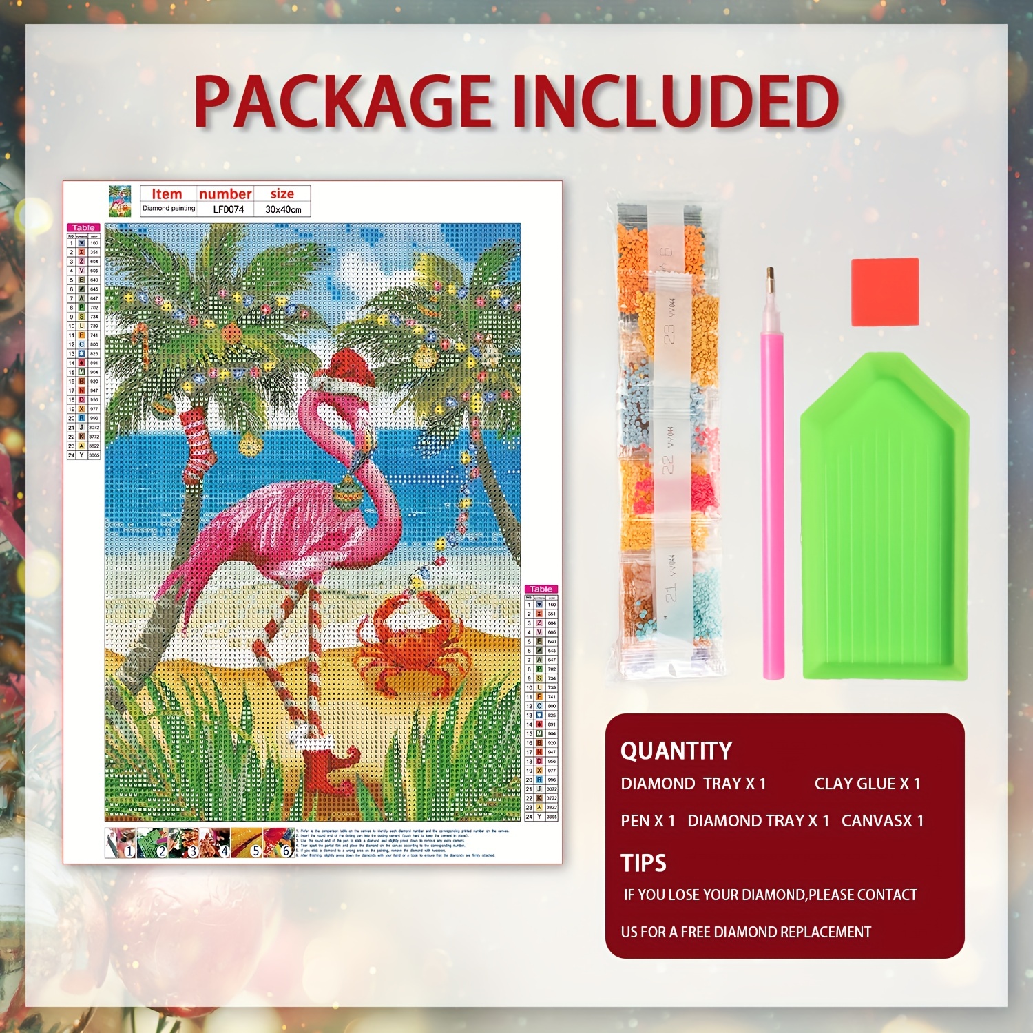 Flamingo Diy Paint By Numbers Kit For 8+kids And Adults - Temu